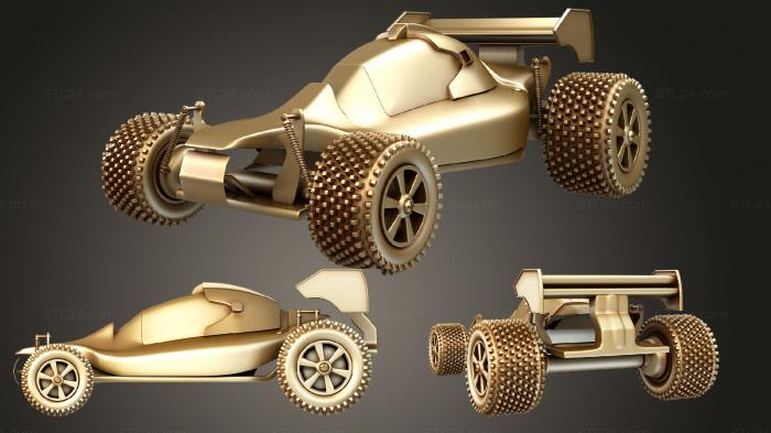 Vehicles (rc moster car, CARS_3244) 3D models for cnc